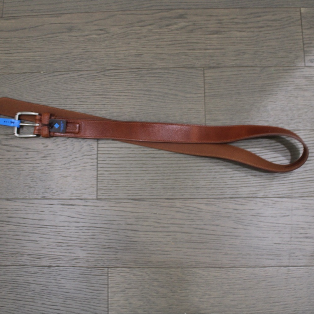 Columbia Brown Leather Belt
